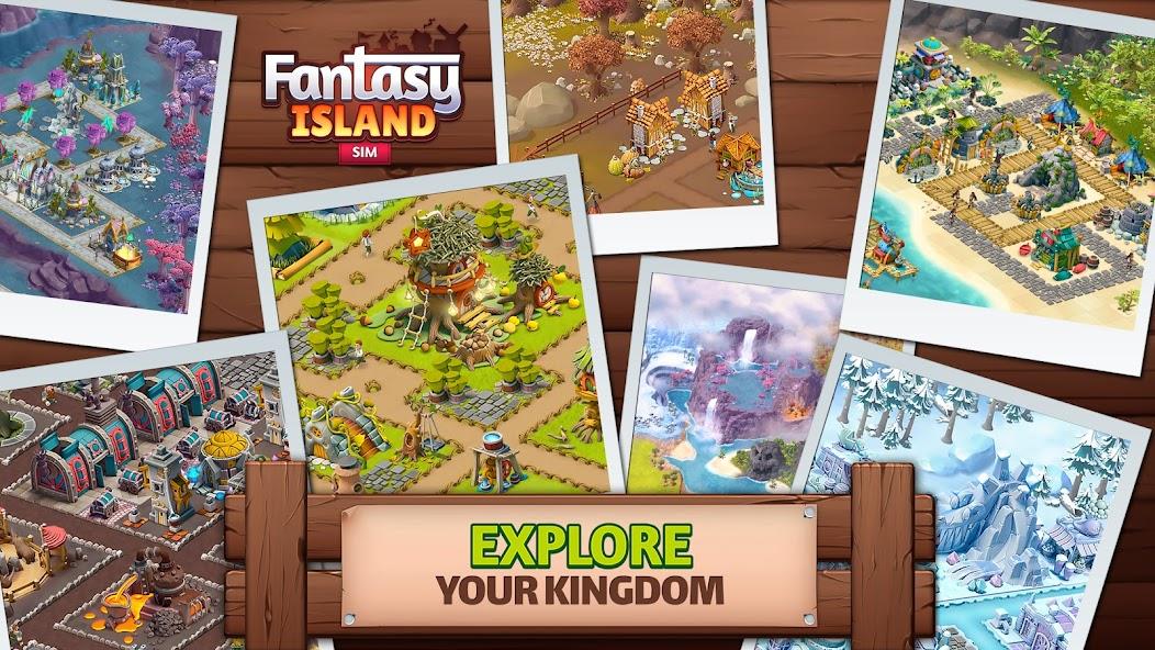 Fantasy Island: Fun Forest Sim Mod 스크린샷 4