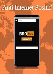 Brokep Hub Browser VPN Browser Captura de tela 4