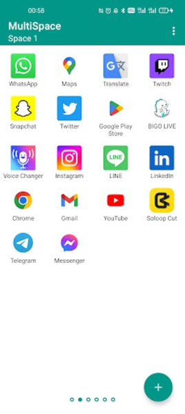 Multi Space App : Clone App Tangkapan skrin 4