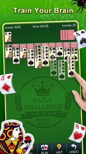 Spider Solitaire Ekran Görüntüsü 2