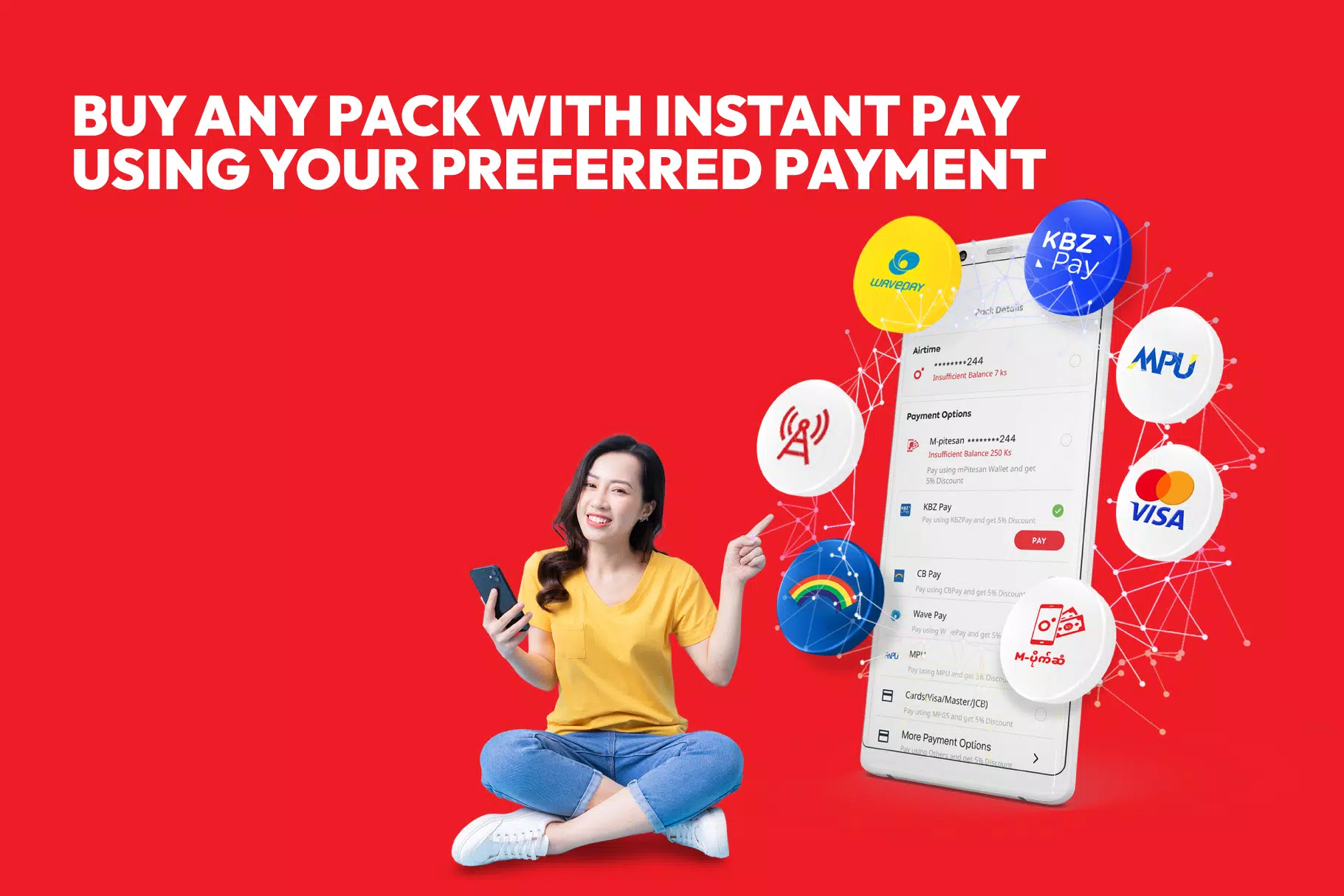 Ooredoo SuperApp Zrzut ekranu 1