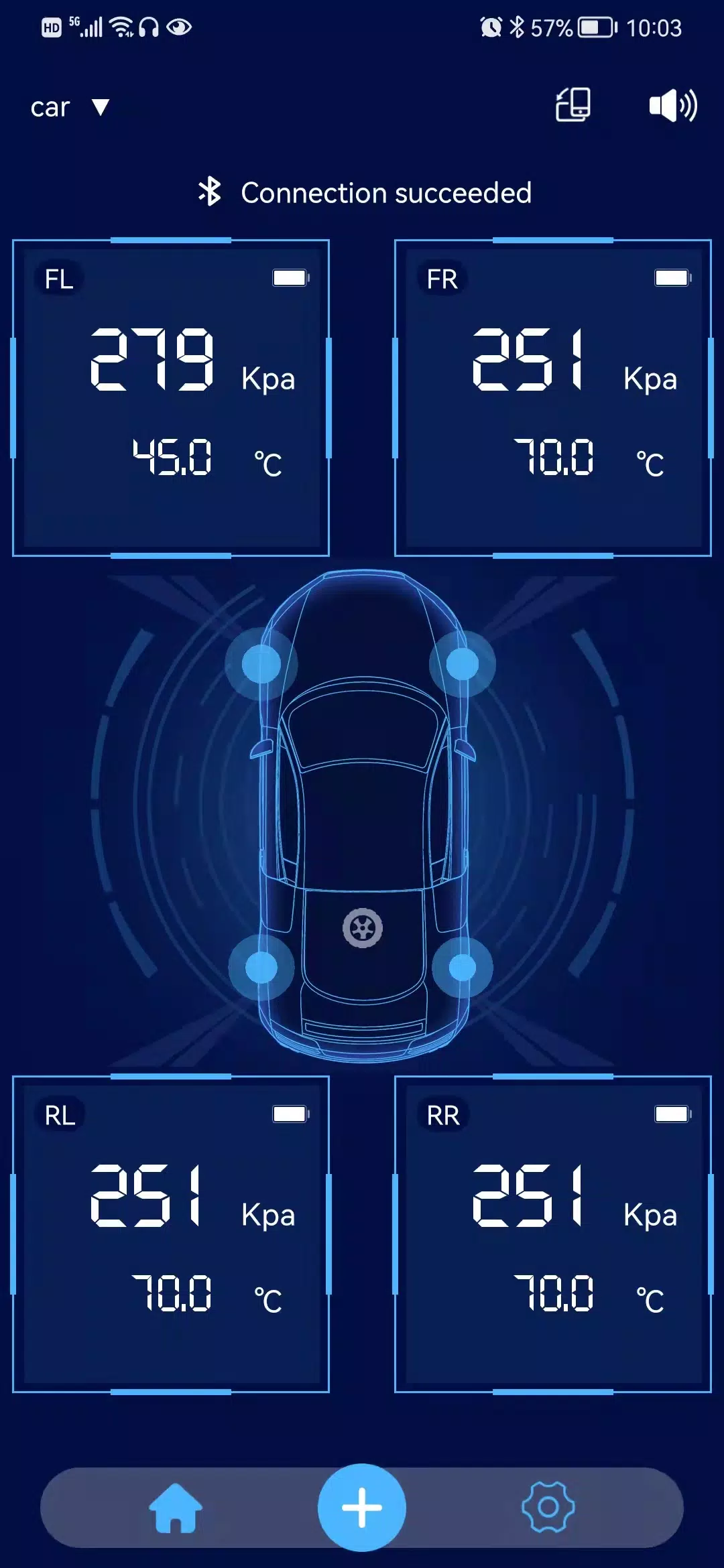 BL8 TPMS Скриншот 3