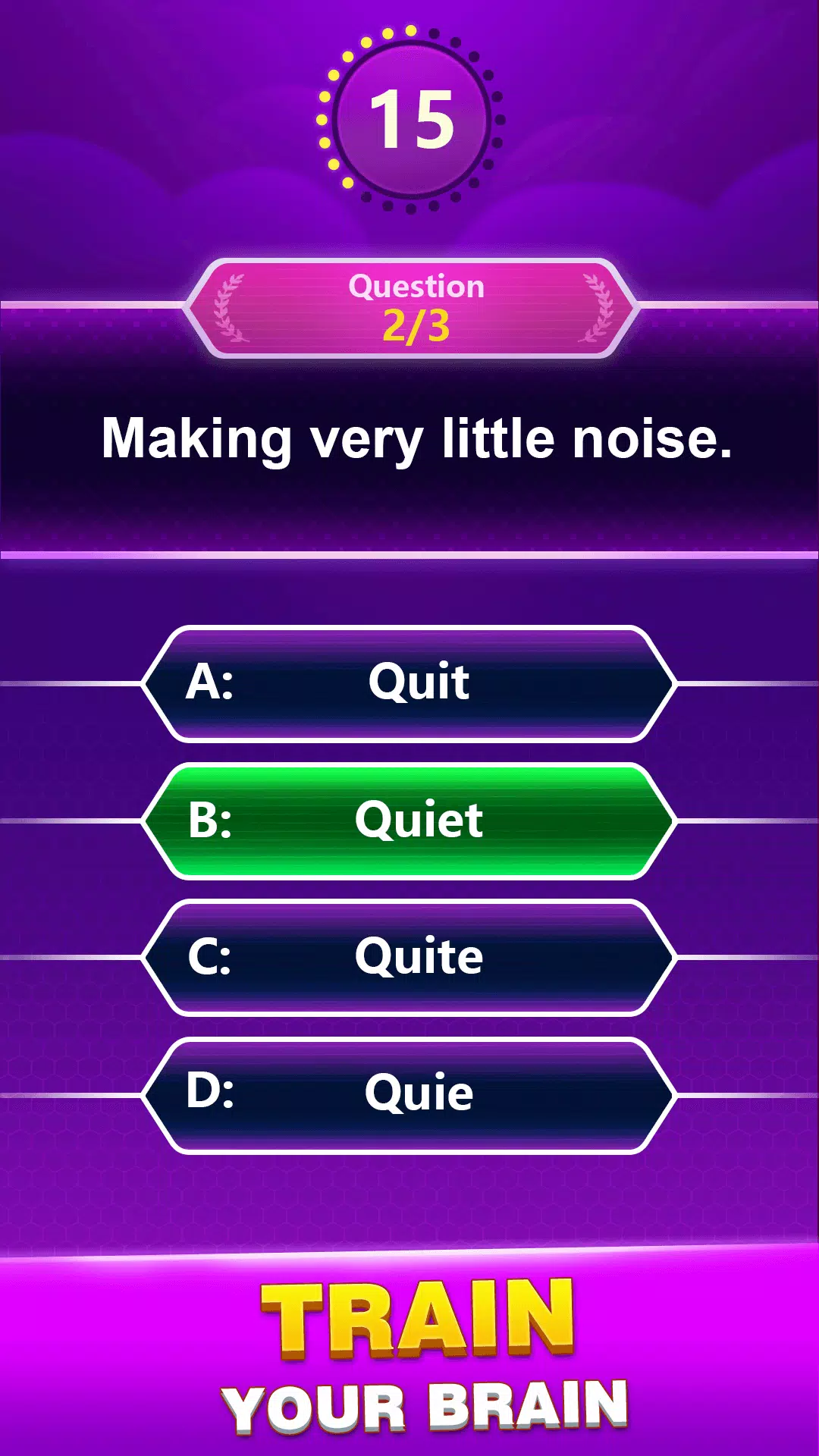 Spelling Quiz Ekran Görüntüsü 2