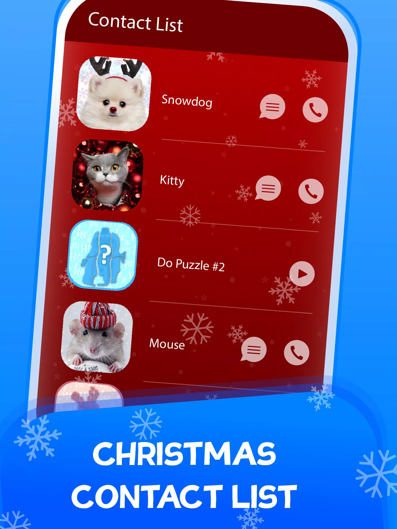 Christmas Prank Call for Kids Ảnh chụp màn hình 1