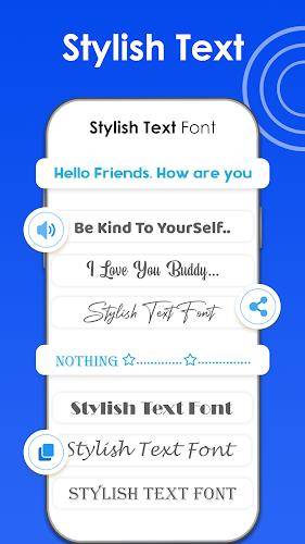 Fonts Keyboard : Stylish Font Schermafbeelding 2