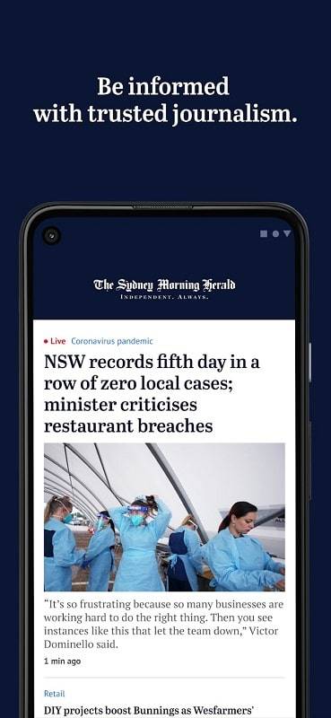 The Sydney Morning Herald 스크린샷 1