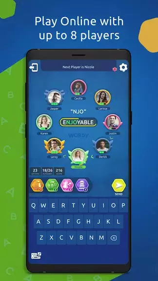 Wordy - Multiplayer Word Game應用截圖第1張