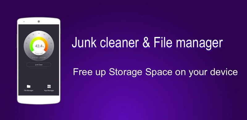 File Manager – Junk Cleaner ဖန်သားပြင်ဓာတ်ပုံ 1