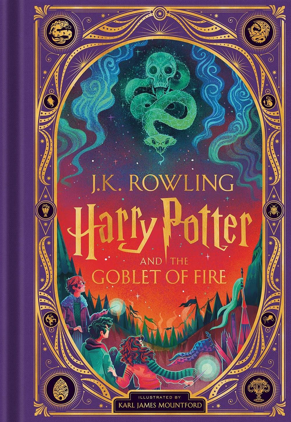 Édition illustrée interactive de Harry Potter et gobelet de feu