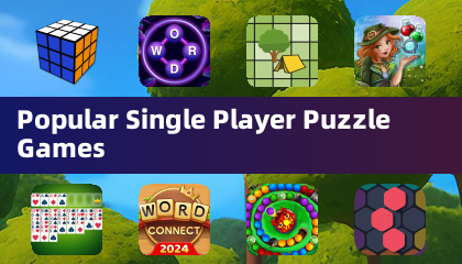 Popular Single Player Puzzle Games