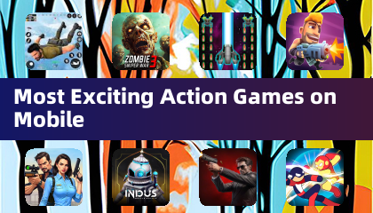 Les jeux d'action les plus palpitants sur mobile