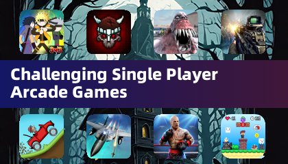 Challenging Single Player Arcade Games