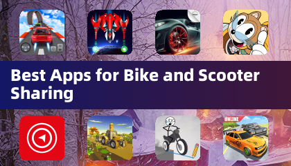 最佳自行车和电动滑板车共享应用