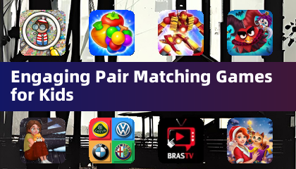 Engaging Pair Matching Games for Kids