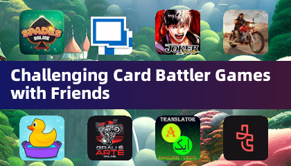 Challenging Card Battler Games with Friends