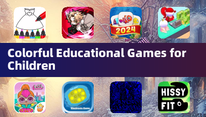 Colorful Educational Games for Children