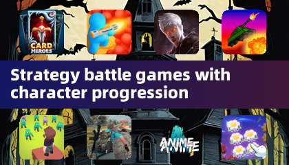 Strategy battle games with character progression